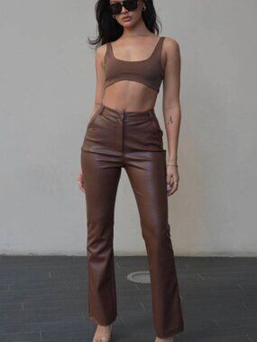 Meshki — Tyra Faux Leather Pants